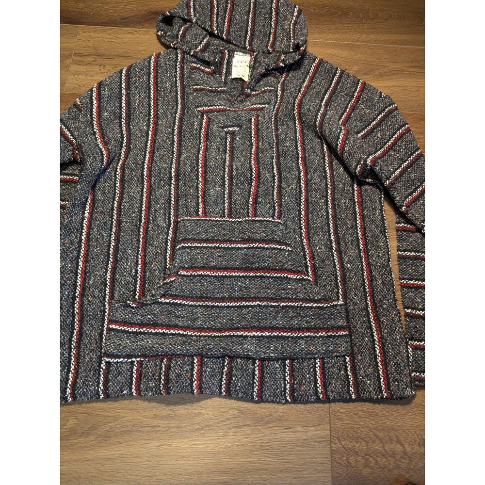 Veracruz Baja Hoodie Jerga Pullover With Hood Size  2 Xl